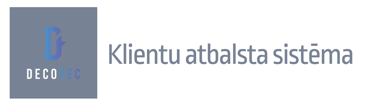 Decotec klientu atbalsts